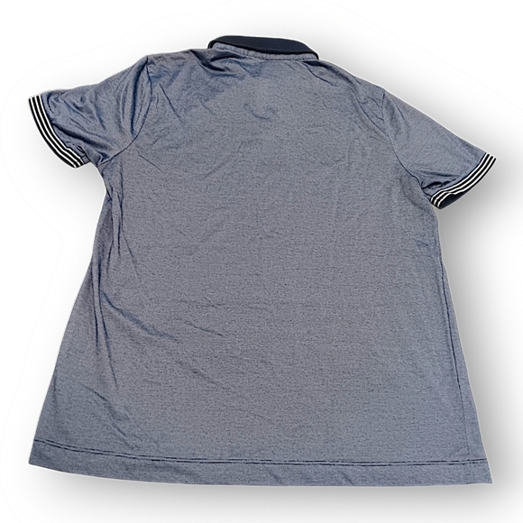 Perry Ellis Mens Small Blue Short Sleeve Polo Shirt - Picture 3 of 7